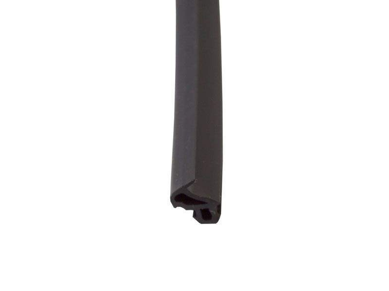 Уплотнитель для окон/дверей ПВХ (KBE 228) (рама, створка), чёрный, 10м  #1