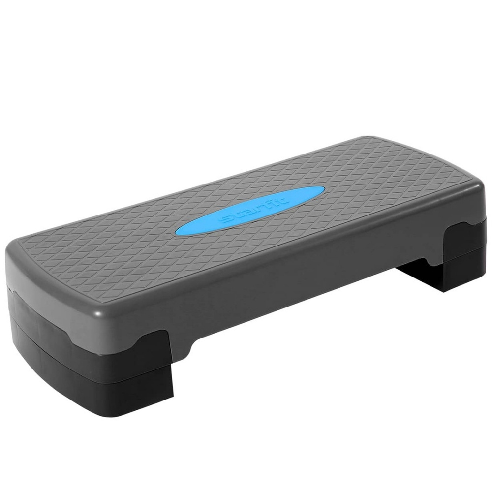 Степ-платформа фиксирующаяся Starfit SP-103 67,5х28,5х15 см, 2-х уровневая  #1