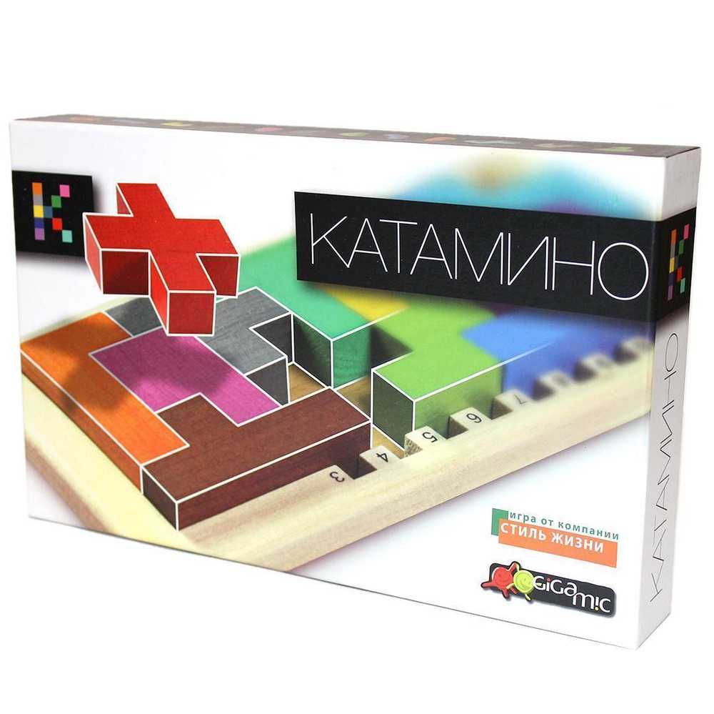 Настольная игра - головоломка Стиль Жизни "Катамино" (Katamino) для детей от 3 лет и взрослых, развивающая #1