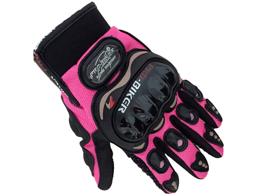 Мотоперчатки Текстиль Короткие Pro-Biker MCS-01 Pink, S #1