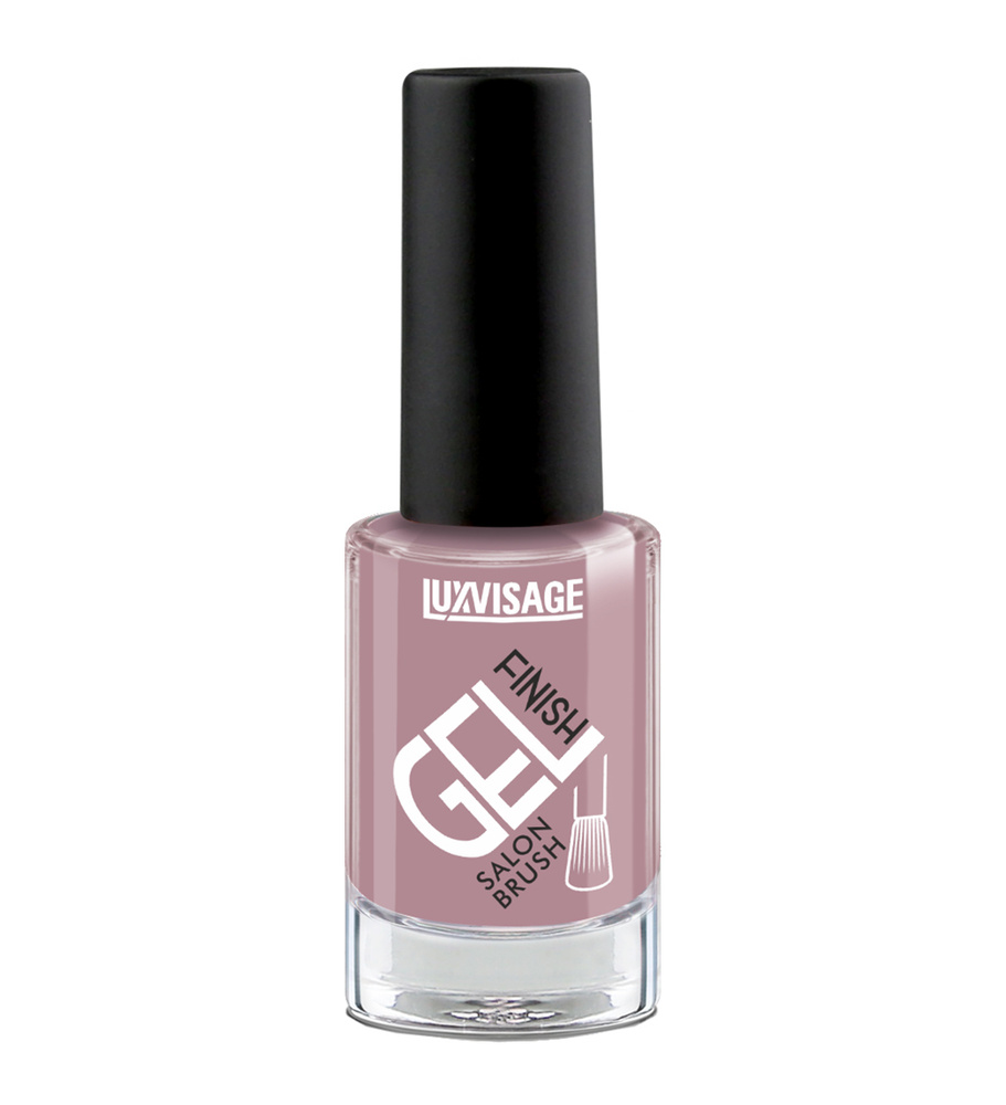 Luxvisage Лак для ногтей GEL FINISH стойкий глянцевый тон 39 Лунный лиловый 9г  #1