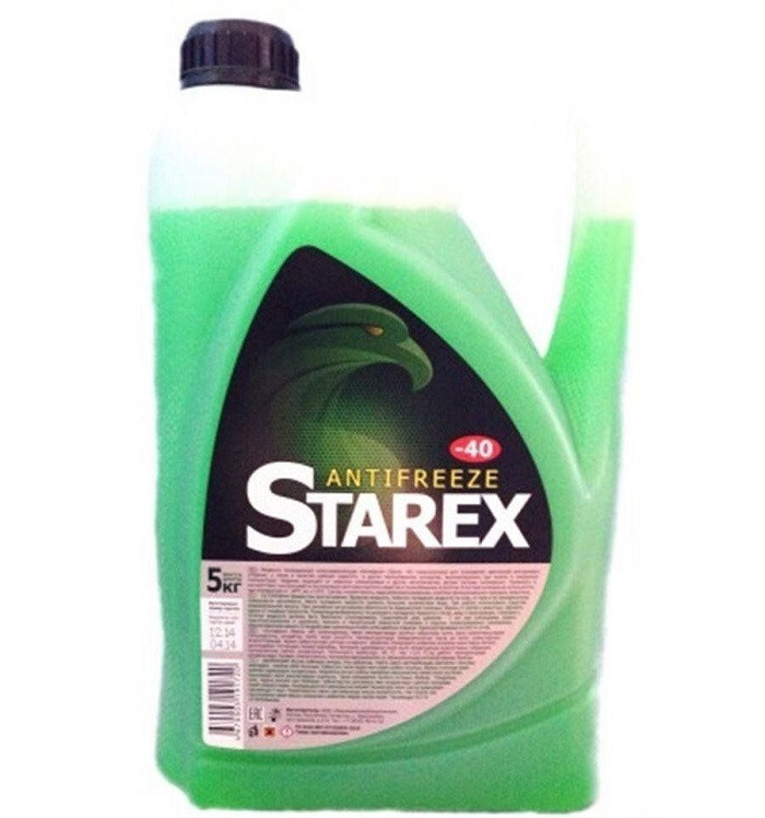 Антифриз STAREX Green (Север) G11 5кг (700616) #1