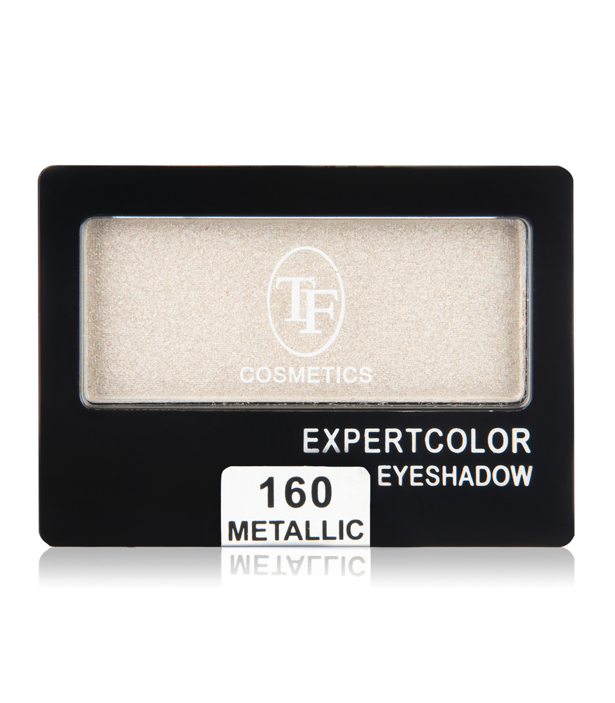 TF Тени для век Expertcolor Eyeshadow Mono, с эффектом металлик, тон 160 "Золотистый жемчуг"  #1