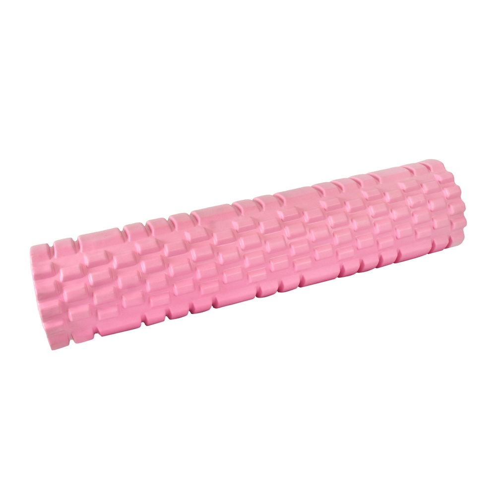 CLIFF Ролик массажный для фитнеса и йоги Moderate L 60х14см, нежно-розовый/ Валик/ Массажер МФР  #1