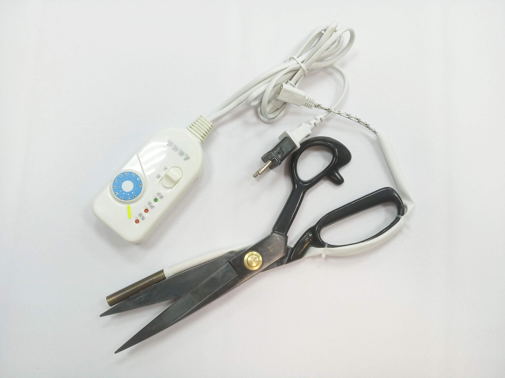 Мощные "Горячие" ножницы для ткани электрические с регулятором температуры №12, 180W  #1