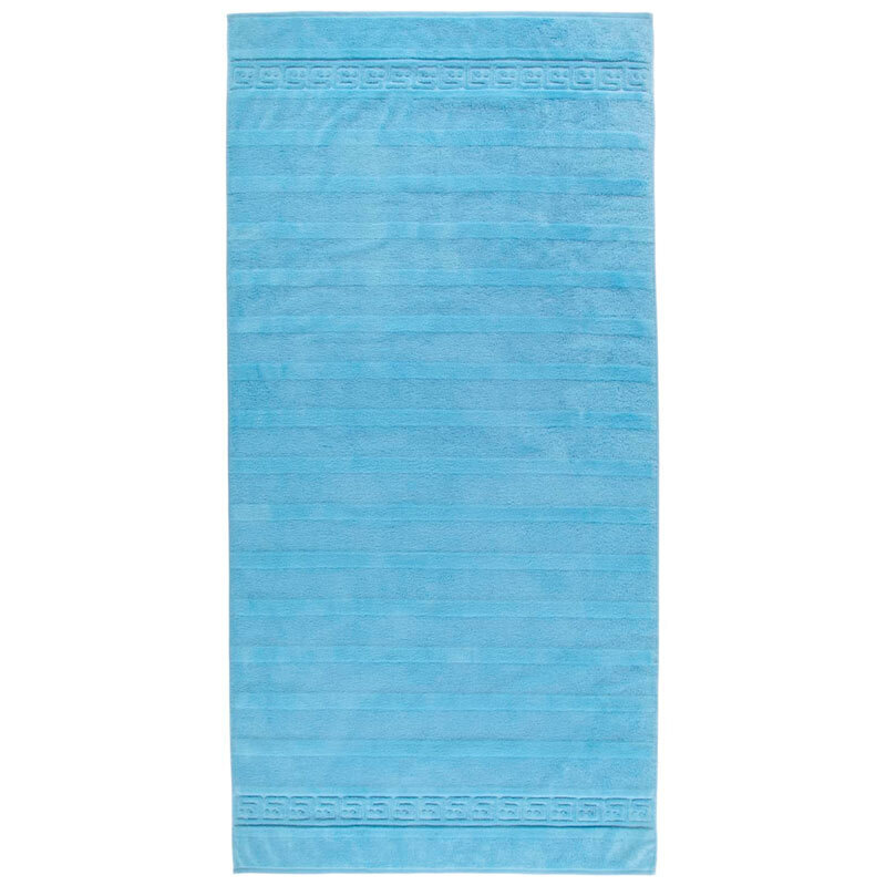 Полотенце махровое Cawo Noblesse 50x100см, цвет голубой #1