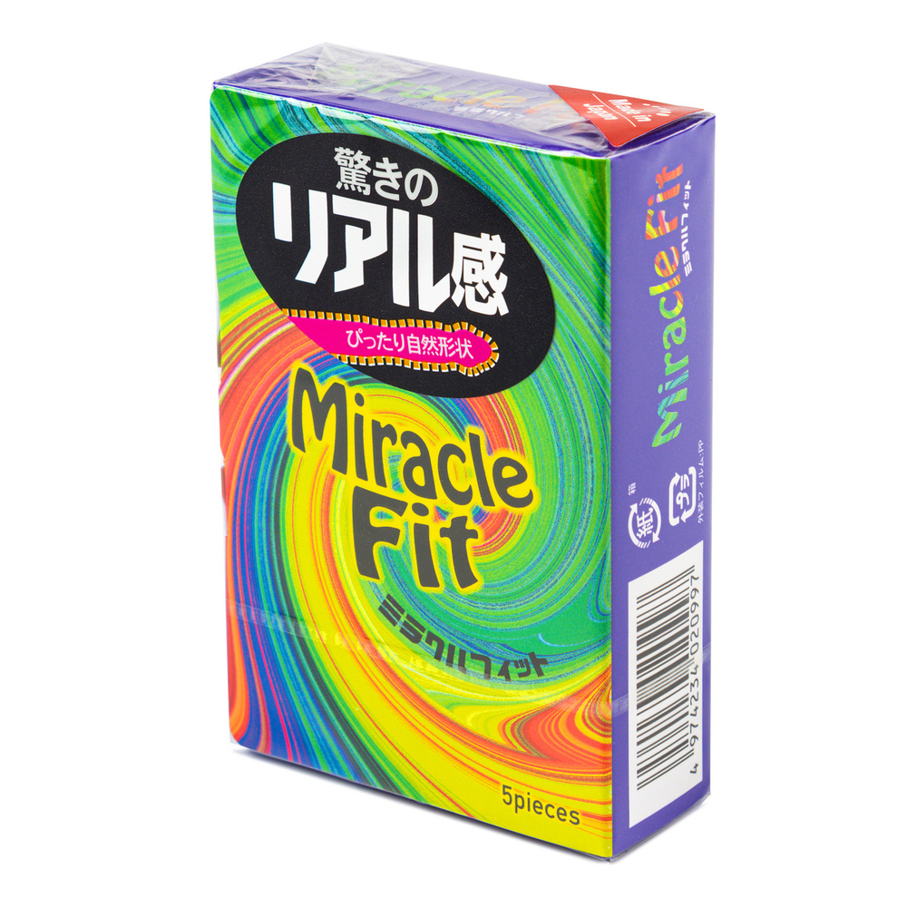 Презервативы японские Sagami Miracle Fit, 5 шт #1