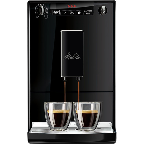 Melitta Автоматическая кофемашина Caffeo Solo Pure Black E950-222, черный  #1