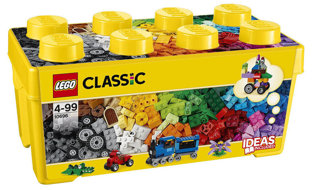 LEGO Classic 10696 Средняя коробка творческих кирпичиков #1