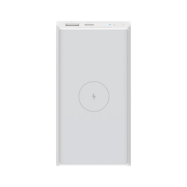 Xiaomi Внешний аккумулятор Mi Wireless Power Band 10 000 Mah WPB15PDZM, 10000 мАч, белый, оливковый  #1