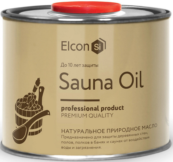 ELCON Sauna Oil масло для защиты древесины в банях и саунах (0,5л)  #1