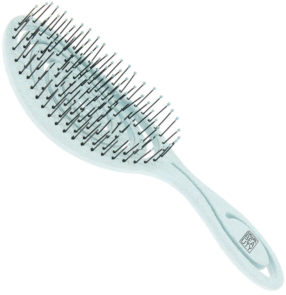 DEWAL BEAUTY Щетка для волос массажная продувная Eco-Friendly DBEF2-Aqua  #1