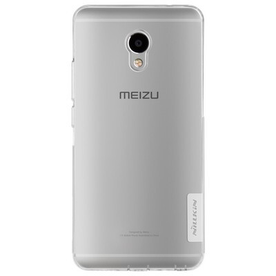 Силиконовый чехол Nillkin Nature TPU Case White для Meizu M3E #1