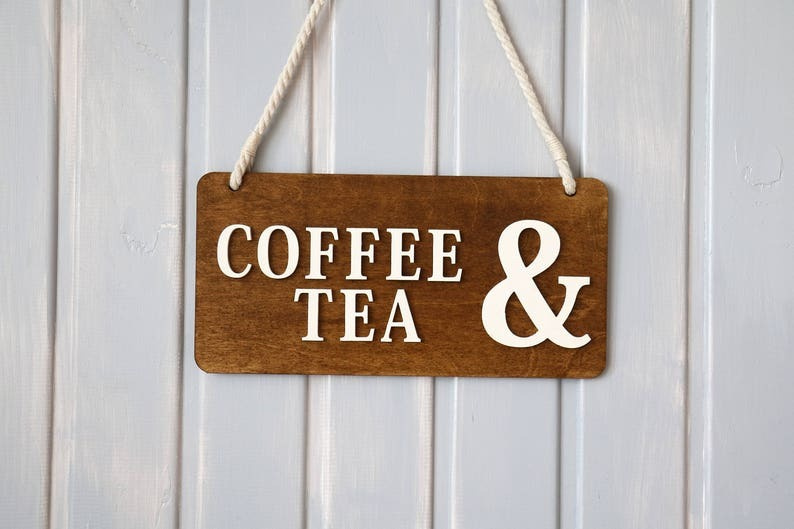 Табличка подвесная из дерева для направляющая для заведения, ресторана, кофейни / Вывеска деревянная #1