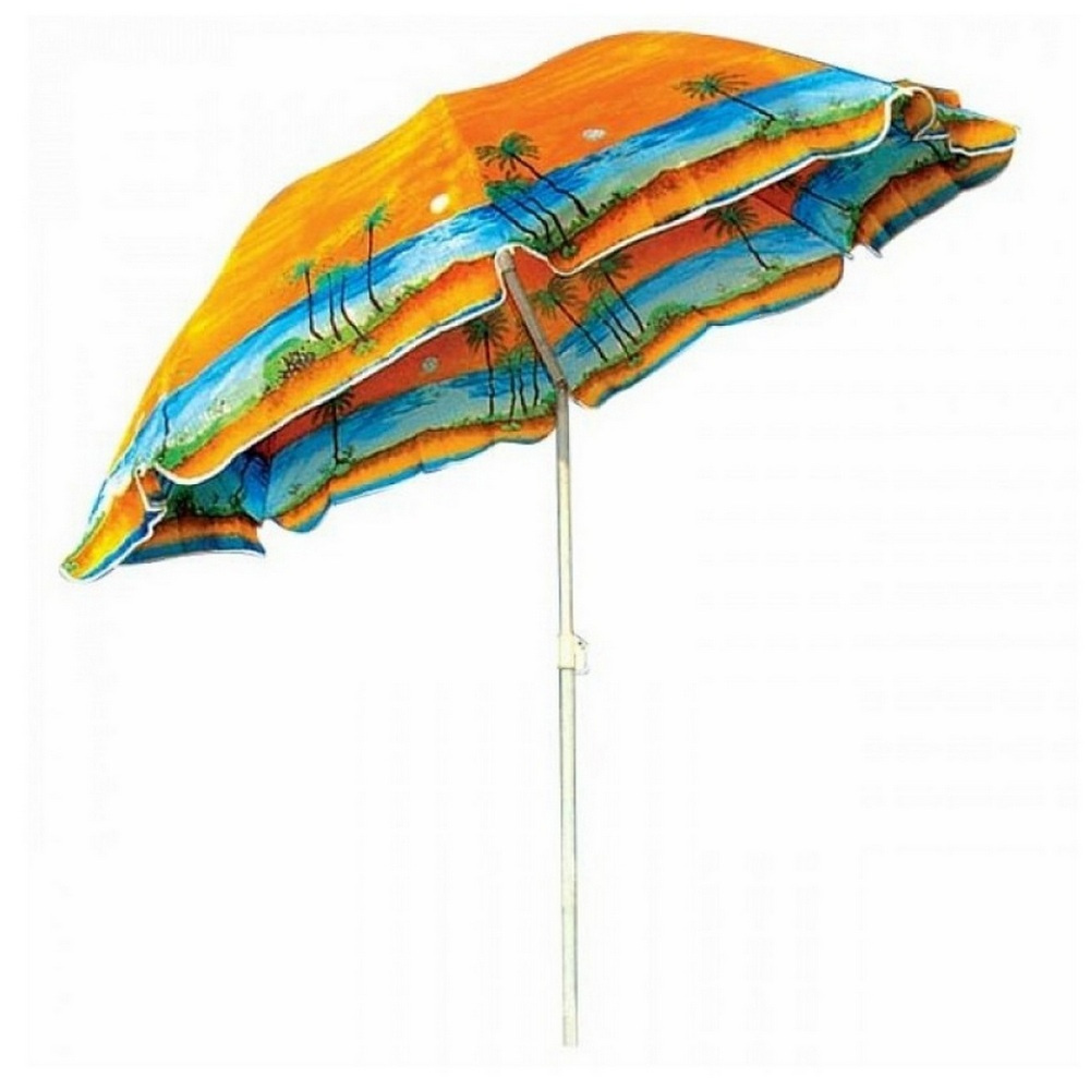 Greenhouse Пляжный зонт,200см,оранжевый #1