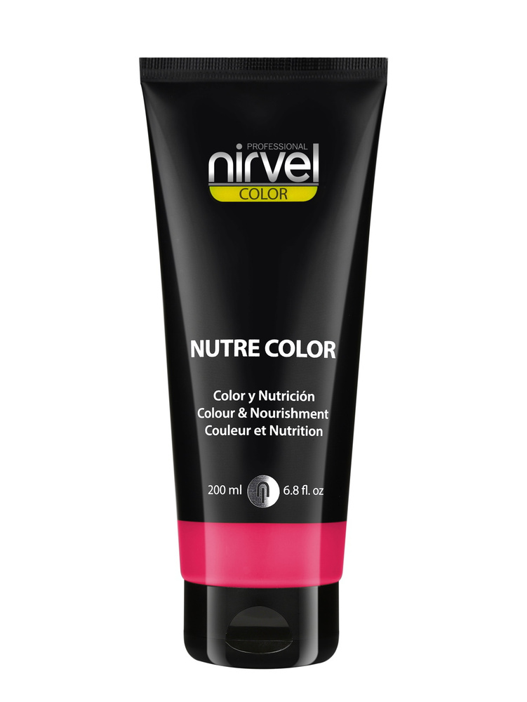 NIRVEL PROFESSIONAL Гель-маска NUTRE COLOR для тонирования волос клубника 200 мл  #1