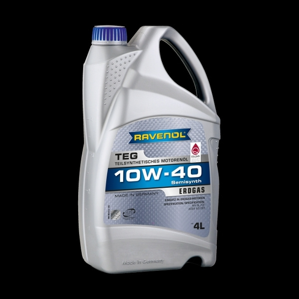 RAVENOL Teg Sae 10W-40 Масло моторное, Полусинтетическое, 4 л #1