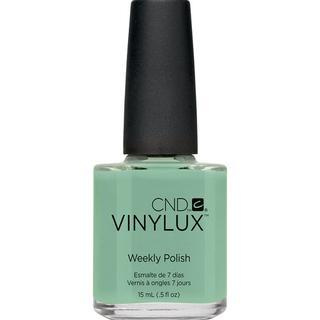 CND Винилюкс Профессиональный недельный лак VINYLUX,Mint Convertible №166, 15 мл  #1