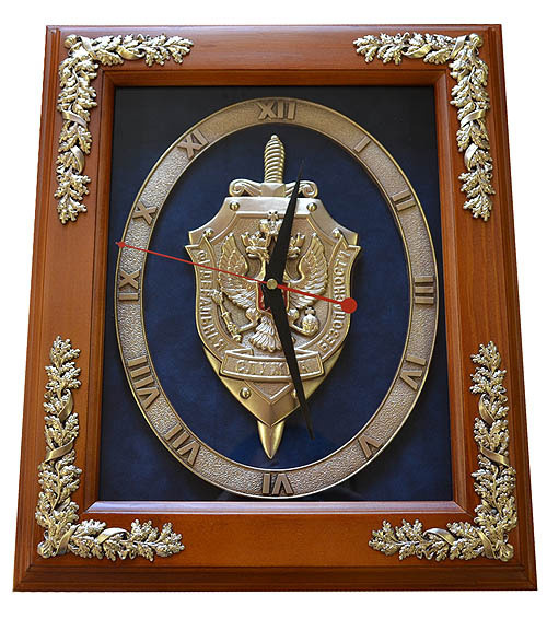 Настенные часы Эмблема ФСБ России #1