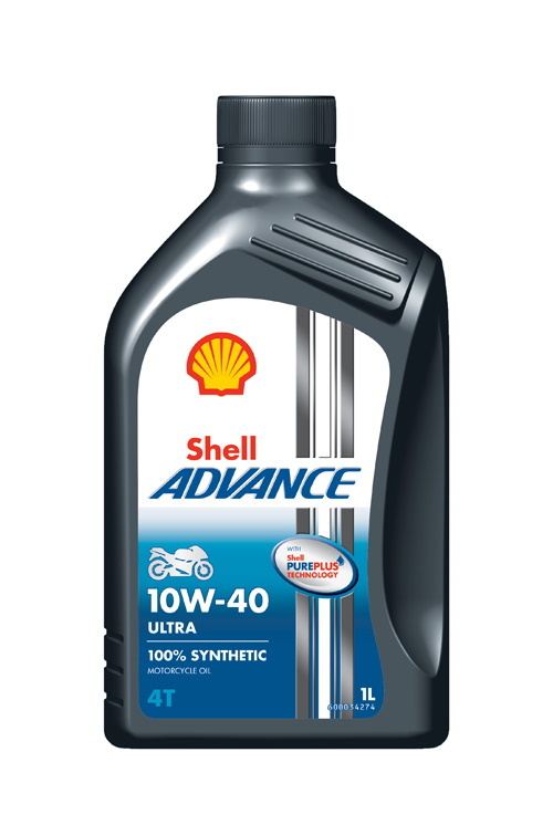 Shell ADVANCE 10W-40 Масло моторное, Синтетическое, 1 л #1