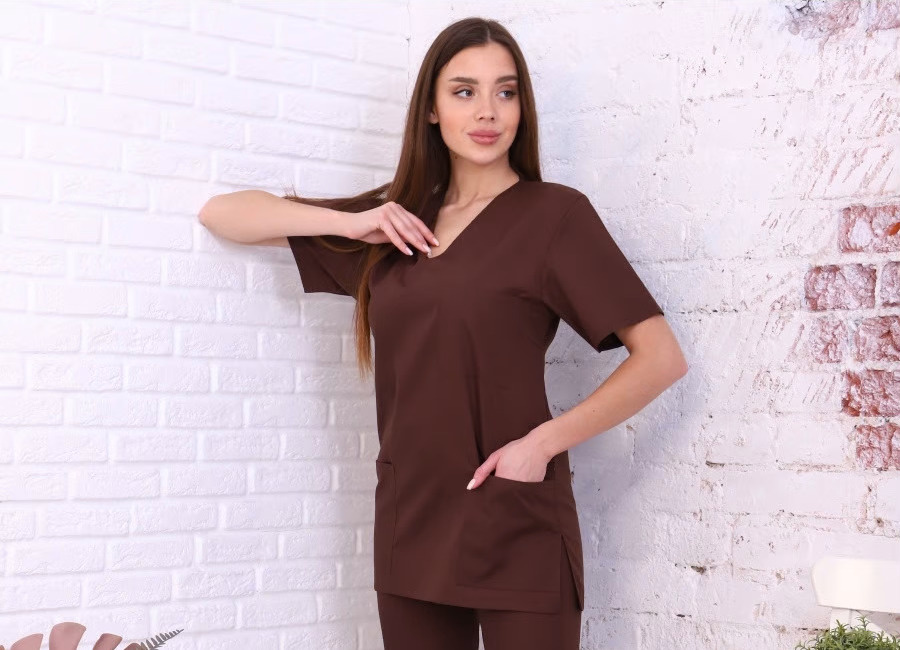 Рубашка медицинская женская/ медицинская одежда (44) #1