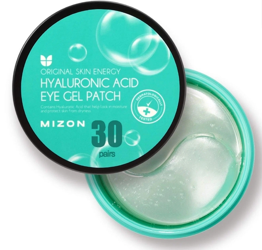 Mizon Hyaluronic Acid Eye Gel Patch Патчи под глаза гидрогелевые с гиалуроновой кислотой 60шт  #1