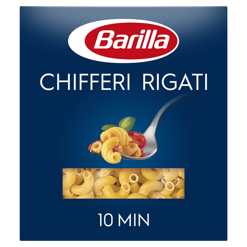 Макаронные изделия Barilla Chifferi Rigati n.41 из твёрдых сортов пшеницы, 450г, 5 шт  #1