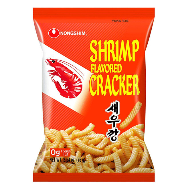 Nongshim Чипсы креветочные запеченые, 75 г #1