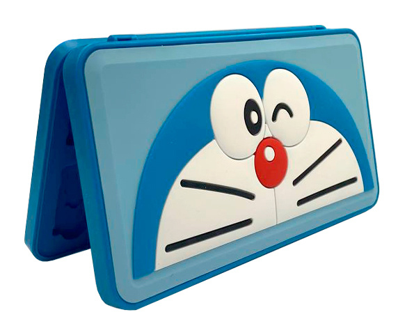 Кейс-футляр для хранений 24 картриджей Nintendo Switch Portable Storage Box (Doraemon)  #1