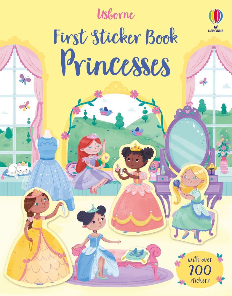 Usborne First Sticker Book Princesses #1