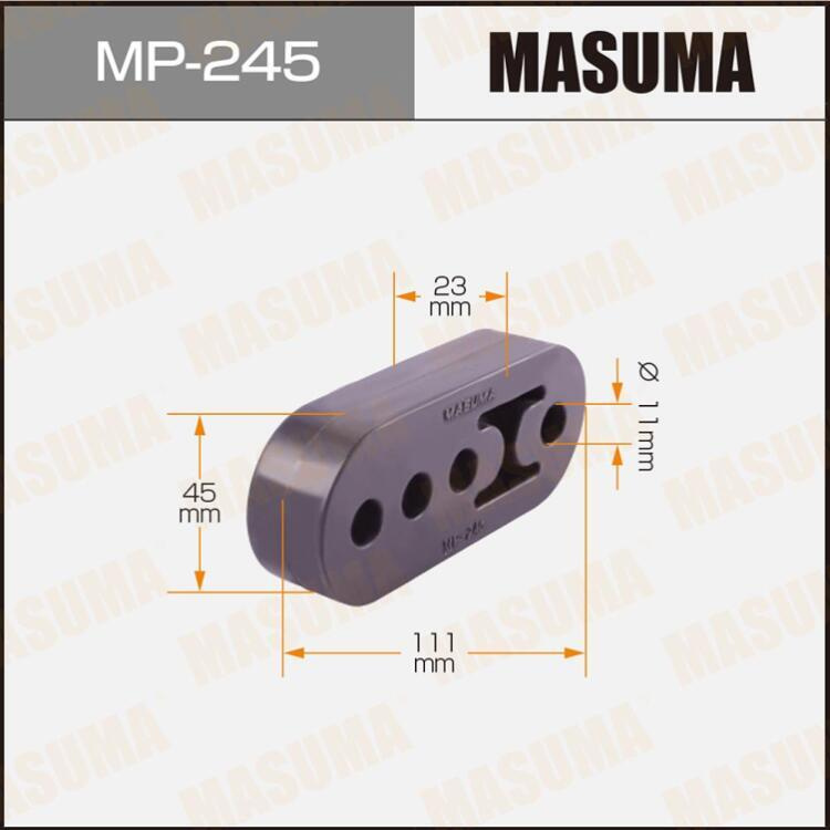 Крепление глушителя "Masuma" MP-245 (уп.1) #1