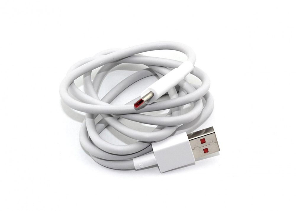 Кабель для зарядки Xiaomi 6A Type-C Fast Charging Data Cable 1m белый Premium #1