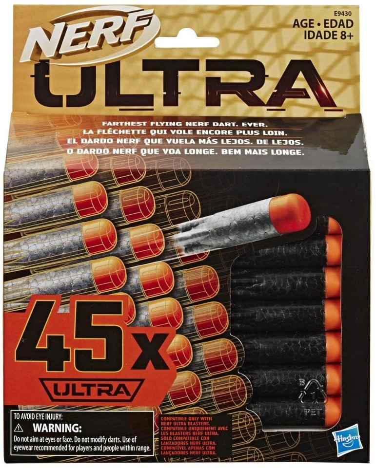 Комплект из 45 стрел для бластеров Нерф Ультра 2.0 E9430 #1