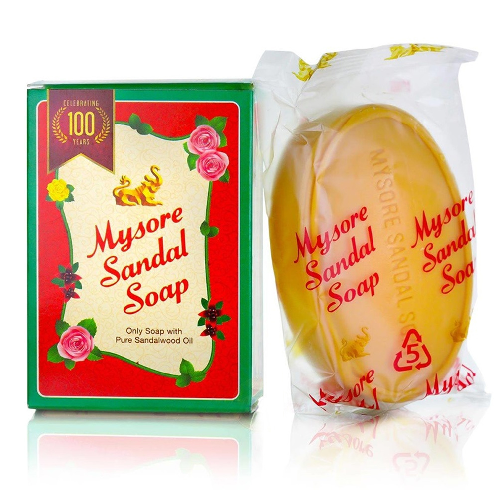 Мыло Майсор Сандал Карнатака (Mysore Sandal soap Karnataka), 75 грамм #1