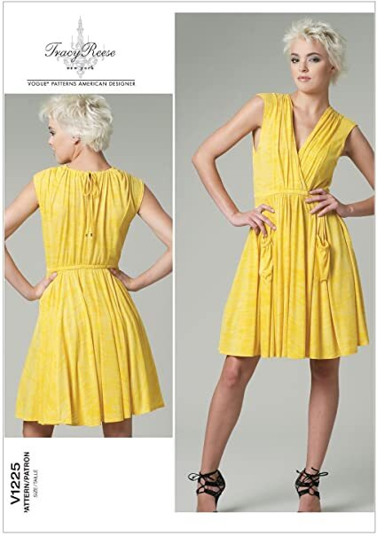 Супер Выкройка из Америки премиум класса для шитья 1225orang16-24 Платье трикотажное для женщин  #1