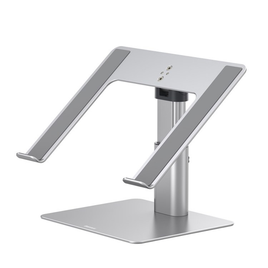 Подставка для ноутбука Baseus Metal Adjustable Laptop Stand Silver (LUJS000012) #1