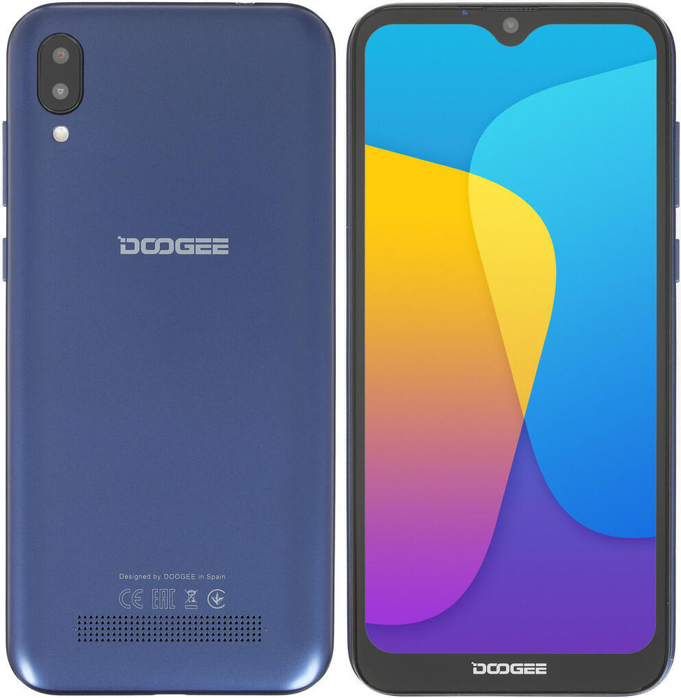 Doogee Смартфон X90 (X90) 1/16 ГБ, синий #1