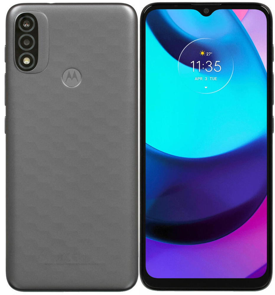 Motorola Смартфон E20 (E20) 2/32 ГБ, серый #1