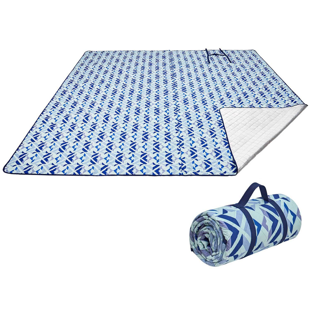 Плед для пикника KingCamp 2005 Ariel PicnicBlanket Blue 300x200 #1