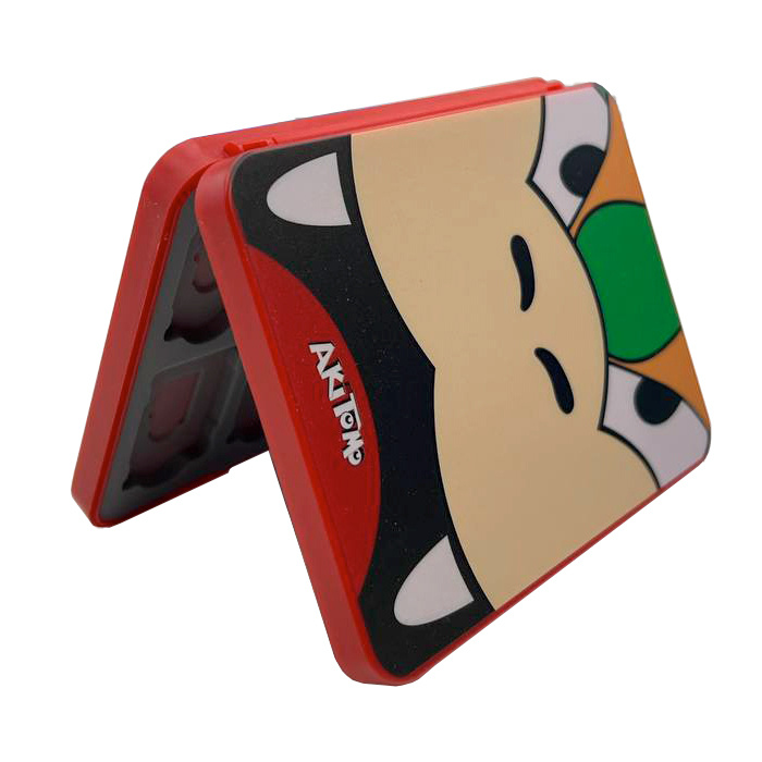 Кейс-футляр для хранений 16 картриджей Nintendo Switch Portable Storage Box (Bowser)  #1