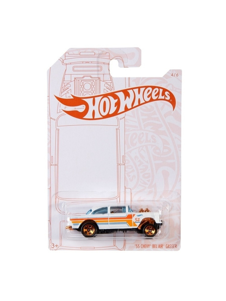 GJW51 Машинка металлическая игрушка Hot Wheels коллекционная модель премиальная из серии Перламутр и #1