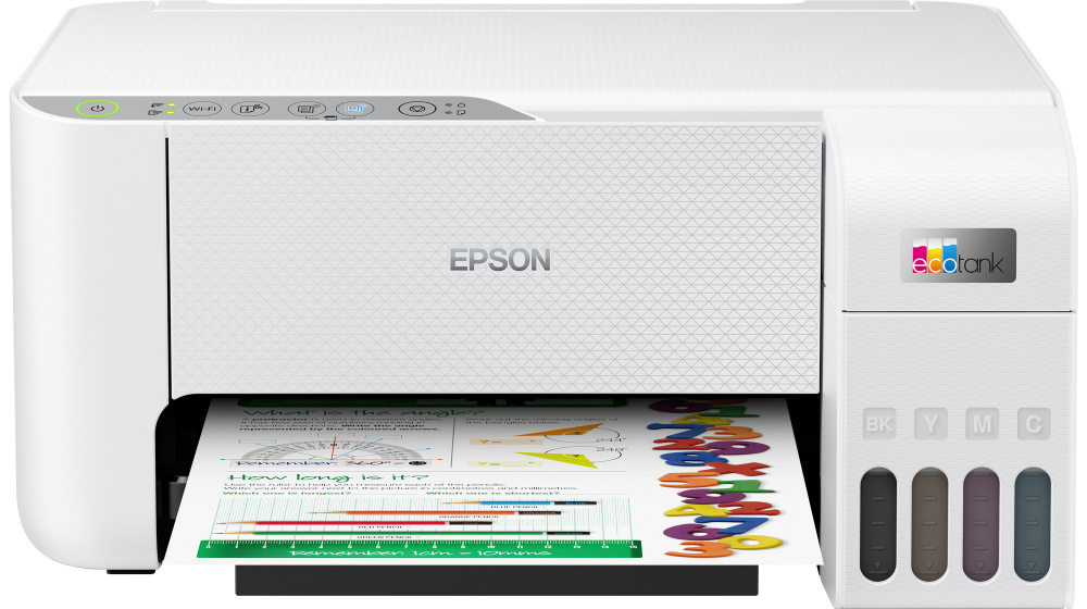 Epson МФУ Струйное L3256, печать и сканирование по Wi-Fi, Комплект чернил рассчитан на печать до 7500 #1