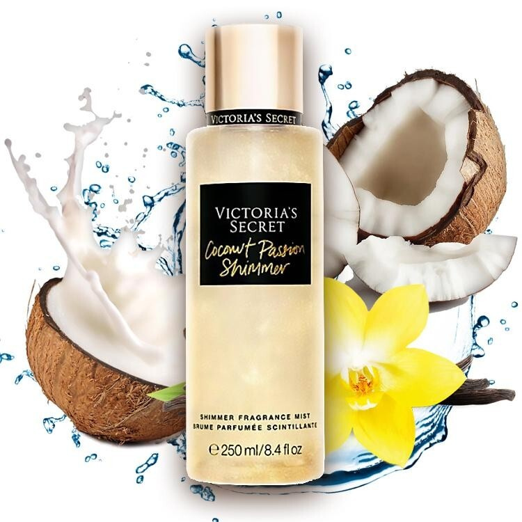 Victoria's Secret "Coconut Passion Shimmer" Спрей парфюмированный для тела / Спрей Виктория сикрет  #1