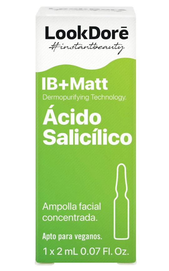 LookDore LOOK DORE IB MATT AMPOULE ANTI-IMPERFECTIONS SALICYLIC ...