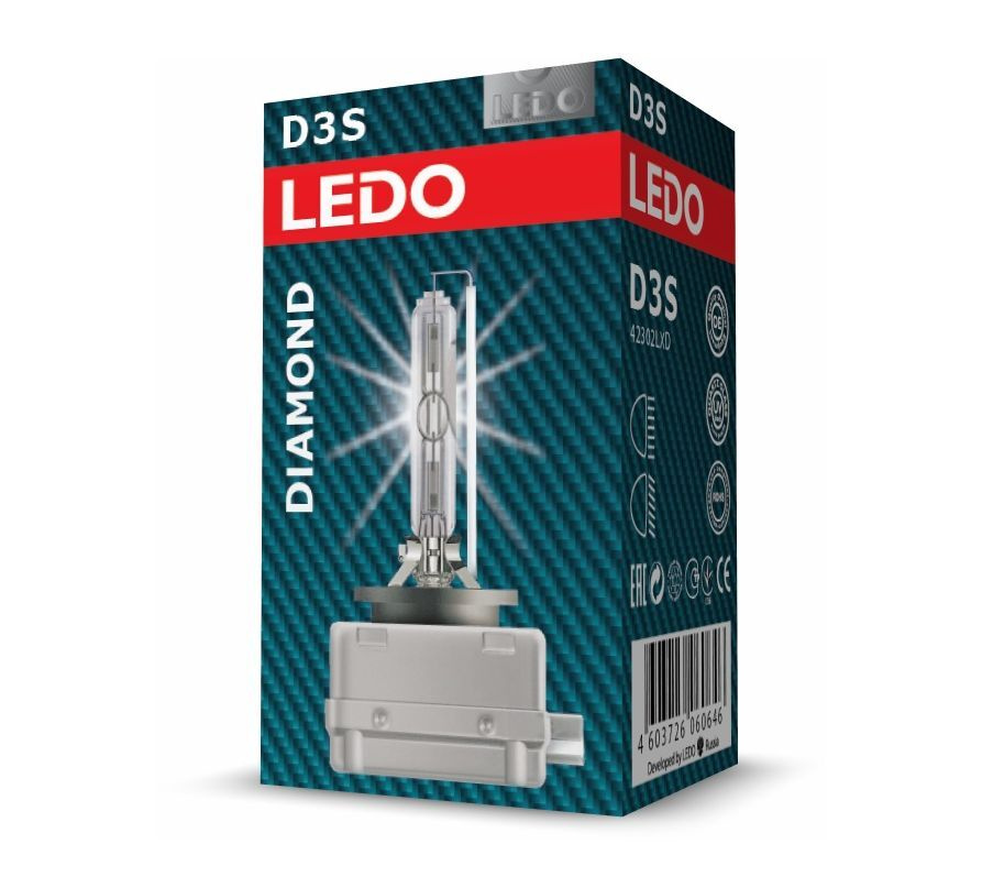 Ledo Лампа автомобильная D3S, арт. 42302LXD #1