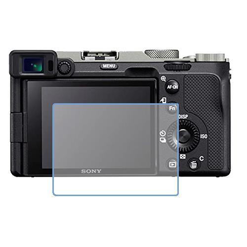 Sony a7C защитный экран для фотоаппарата из нано стекла 9H #1