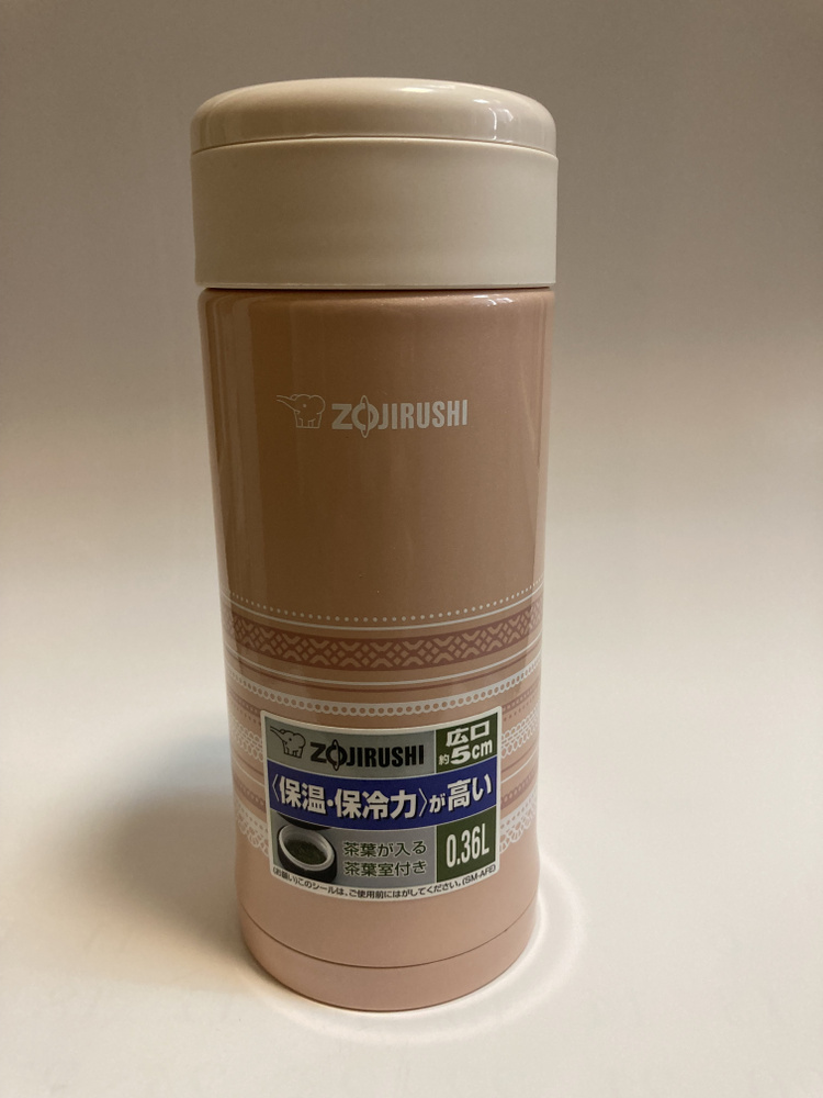 Термос для чая и кофе ZOJIRUSHI SM-AFE 35 PL, 0,35л, цвет розовое кружево  #1