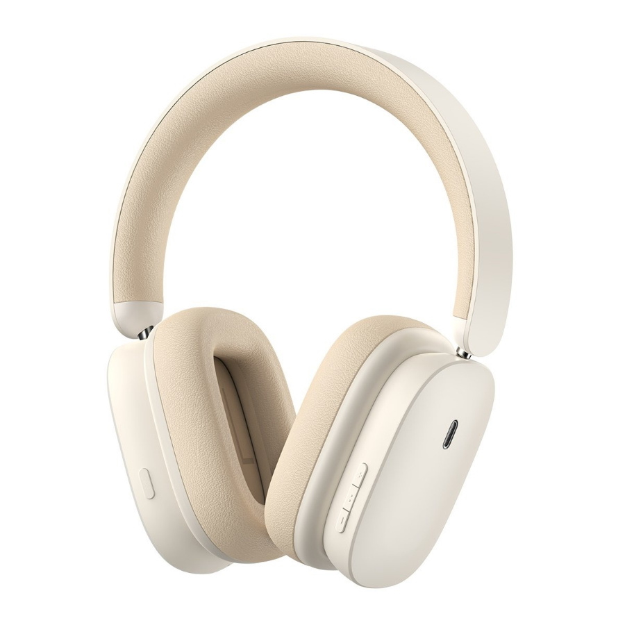 Беспроводные наушники Baseus Bowie H1 Noise-Cancelling Wireless Headphones Creamy-White (NGTW230002) #1