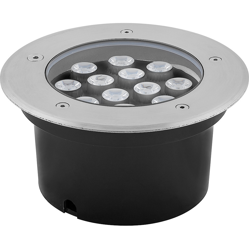 Светильник тротуарный,12LED, 2700К, 12W, 180*H85mm, внутренний диаметр: 130mm, IP 67, SP4114  #1