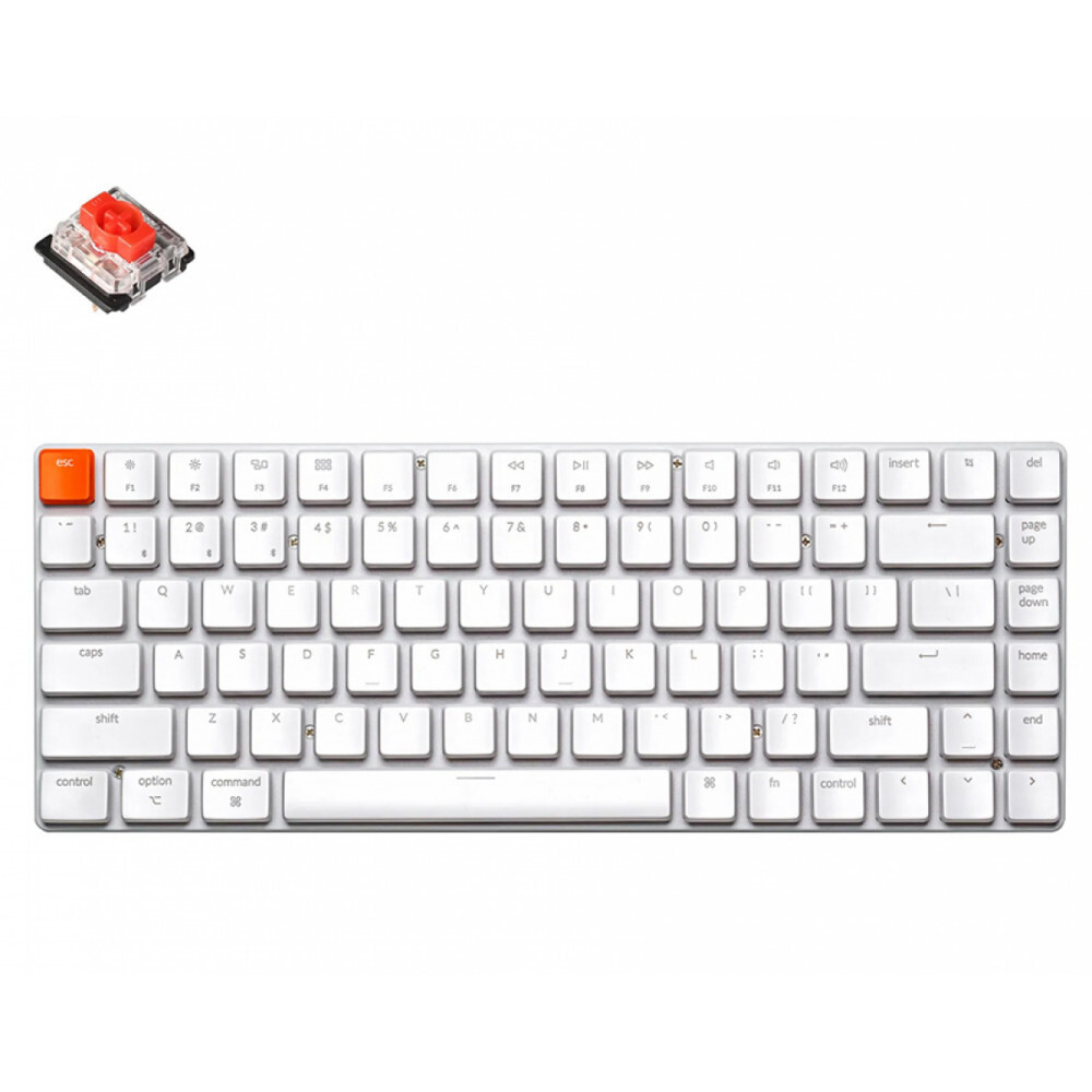 Игровая клавиатура Keychron K3 Gateron Red Switch No LED (K3K1Z) #1